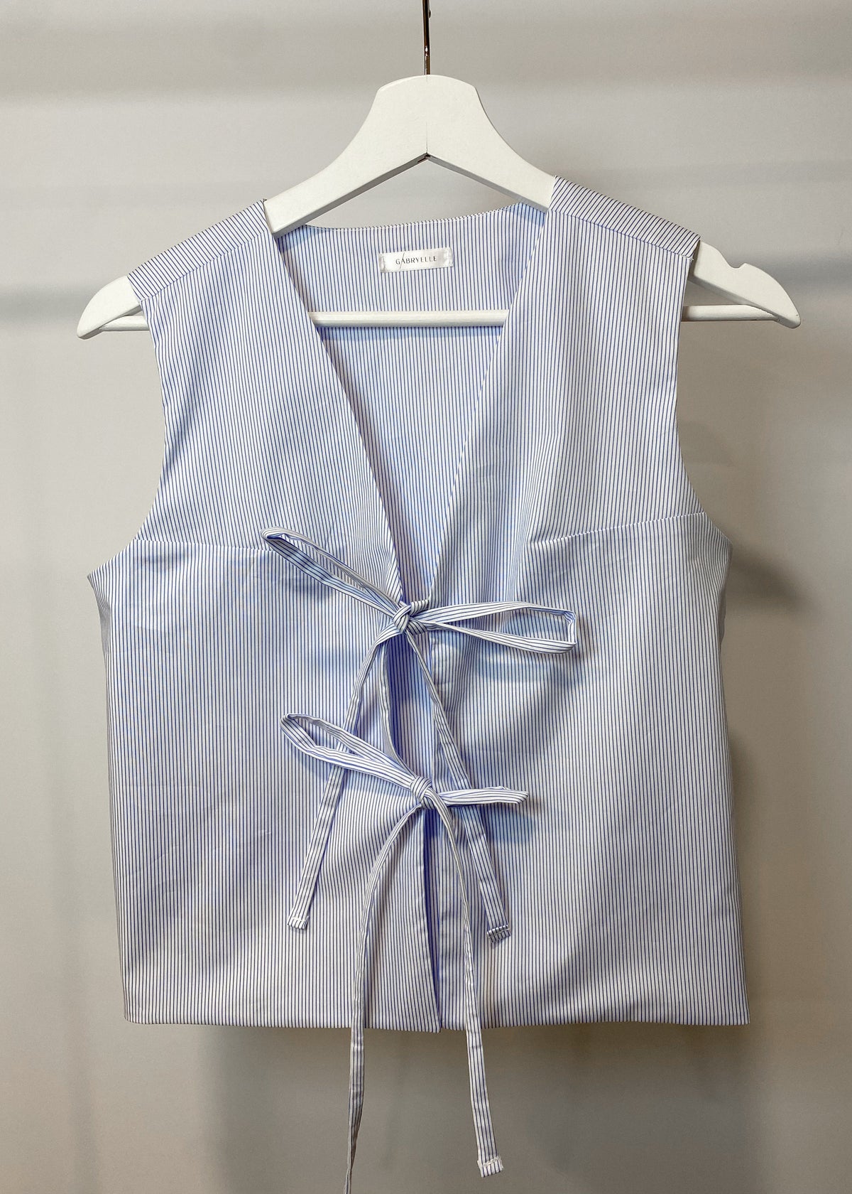 Gilet sans manches à nouer - HAMELYA
