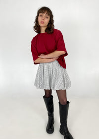 Stripped bubble skirt - JANYNE