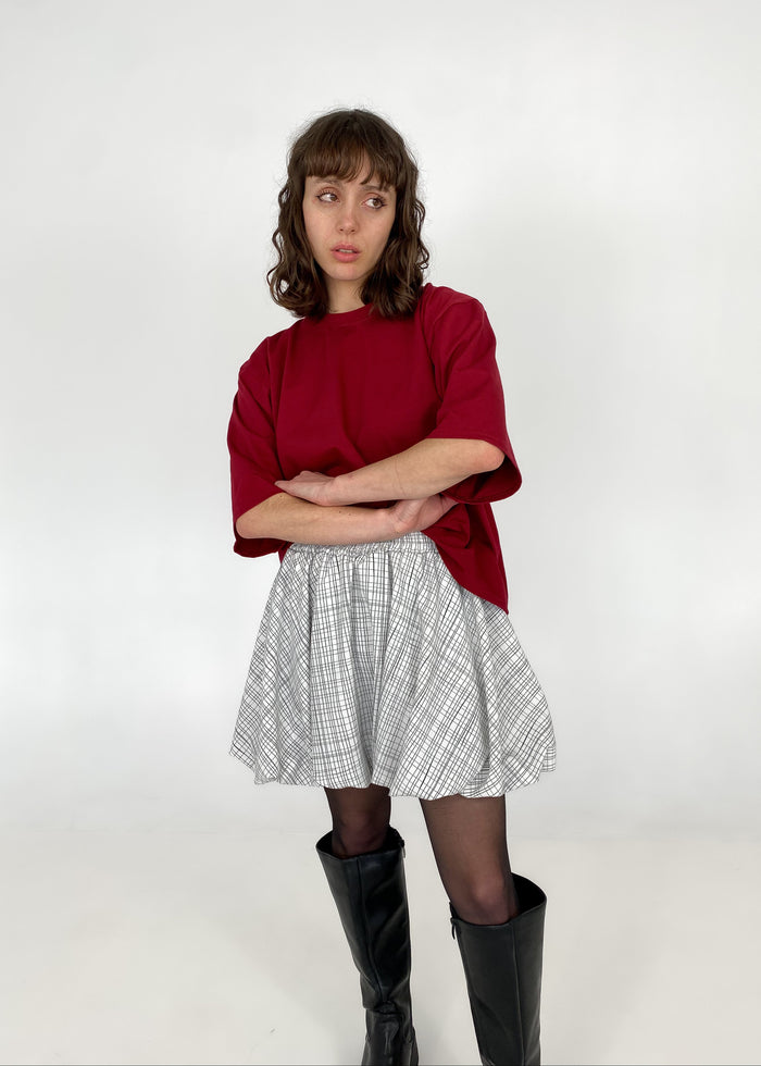 Stripped bubble skirt - JANYNE