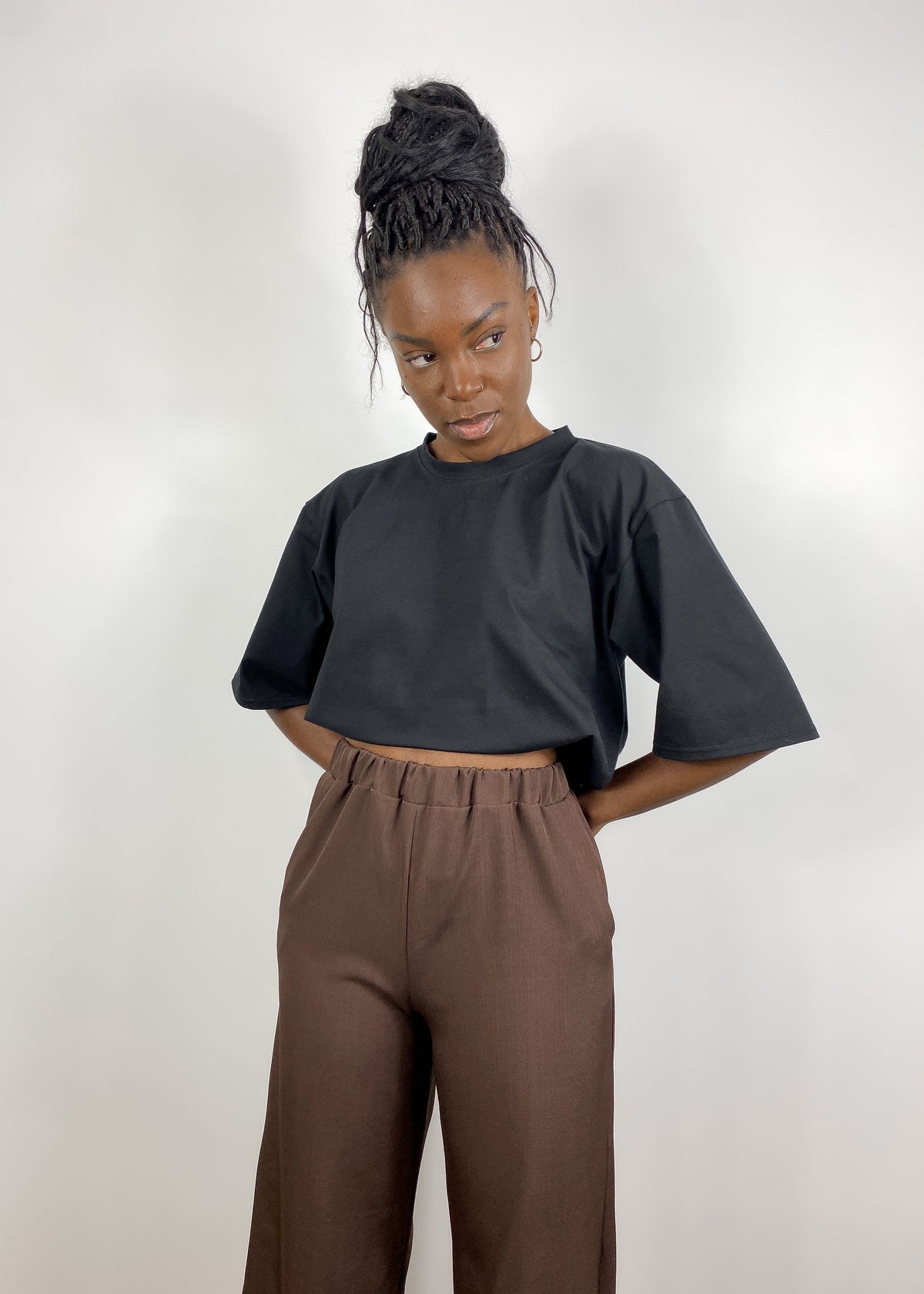 T-shirt manche 3/4 - DYANE NOIR