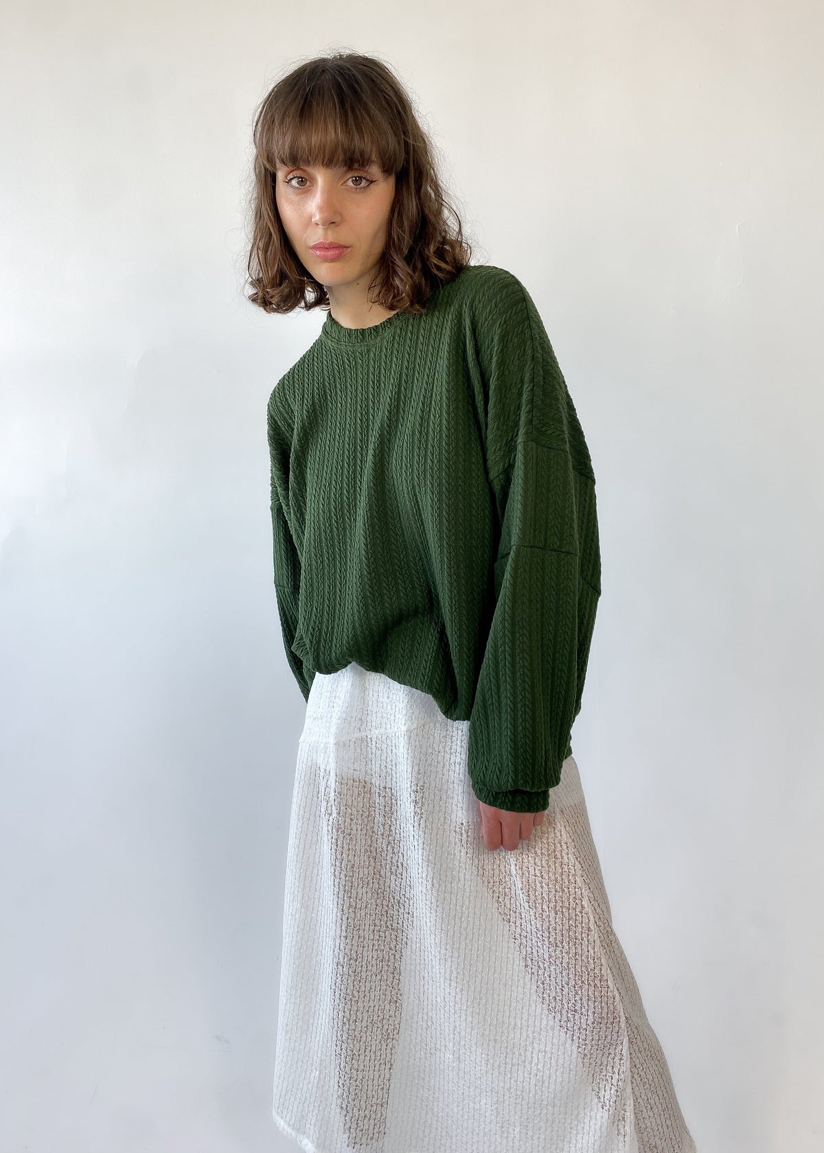 Chandail vert forêt - ARYA