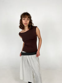 Camisole asymétrique - YELENA BRUN