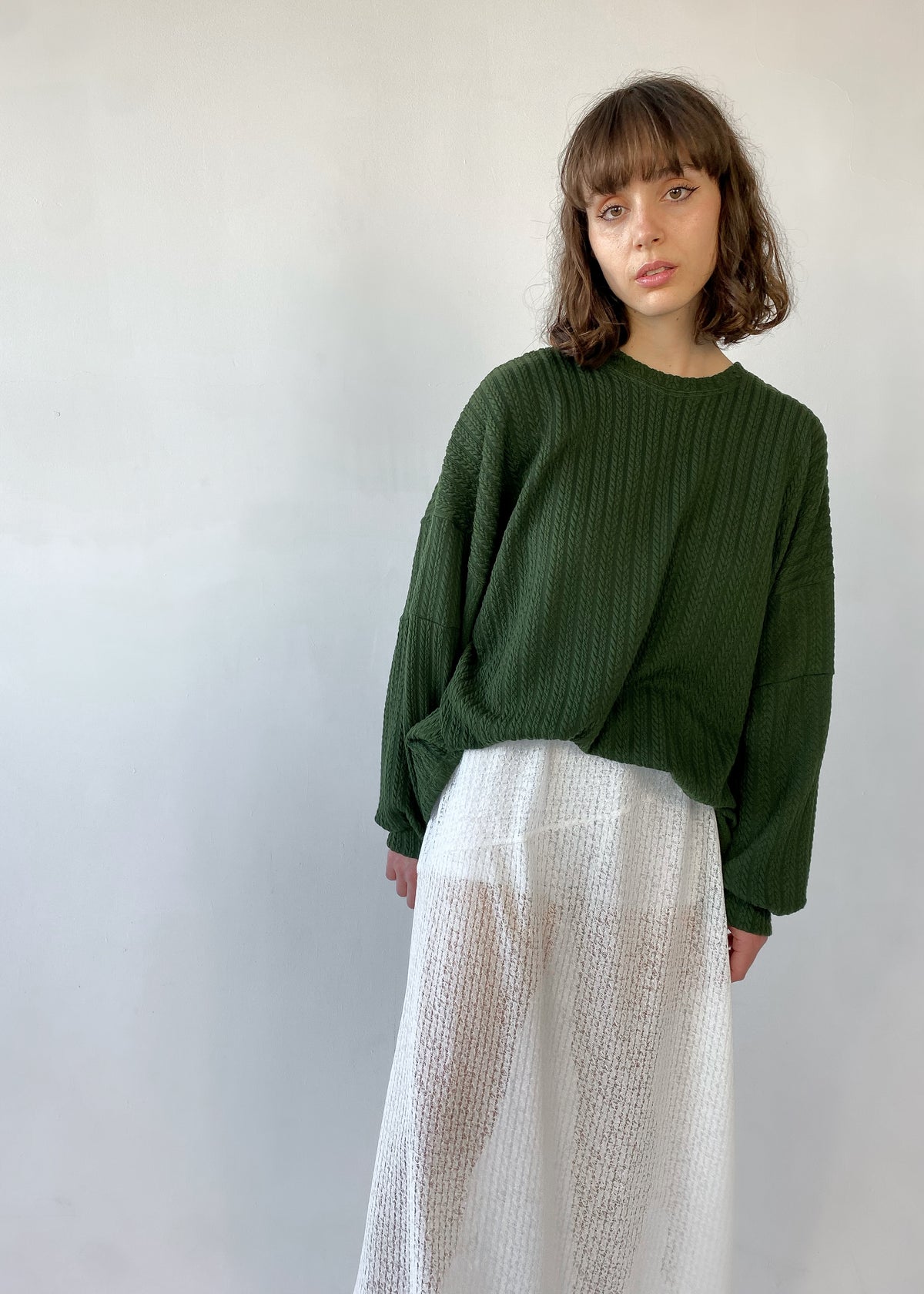 Chandail vert forêt - ARYA