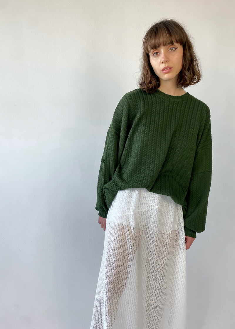 Chandail vert forêt - ARYA
