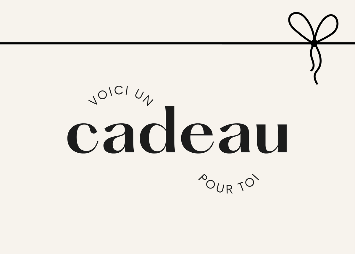 CARTE-CADEAU BONIFIÉE 🎁