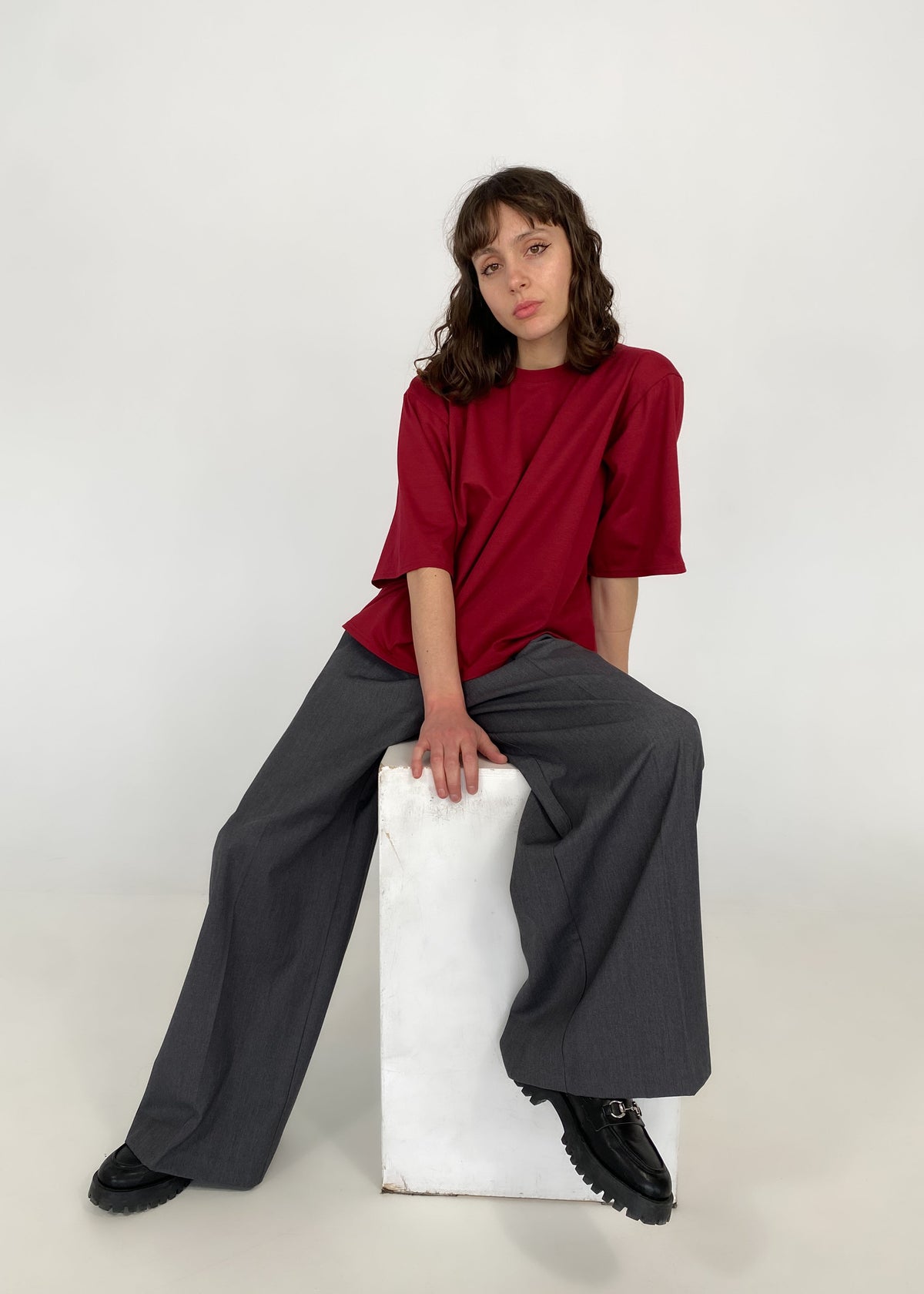 T-shirt manche 3/4 - DYANE BOURGOGNE