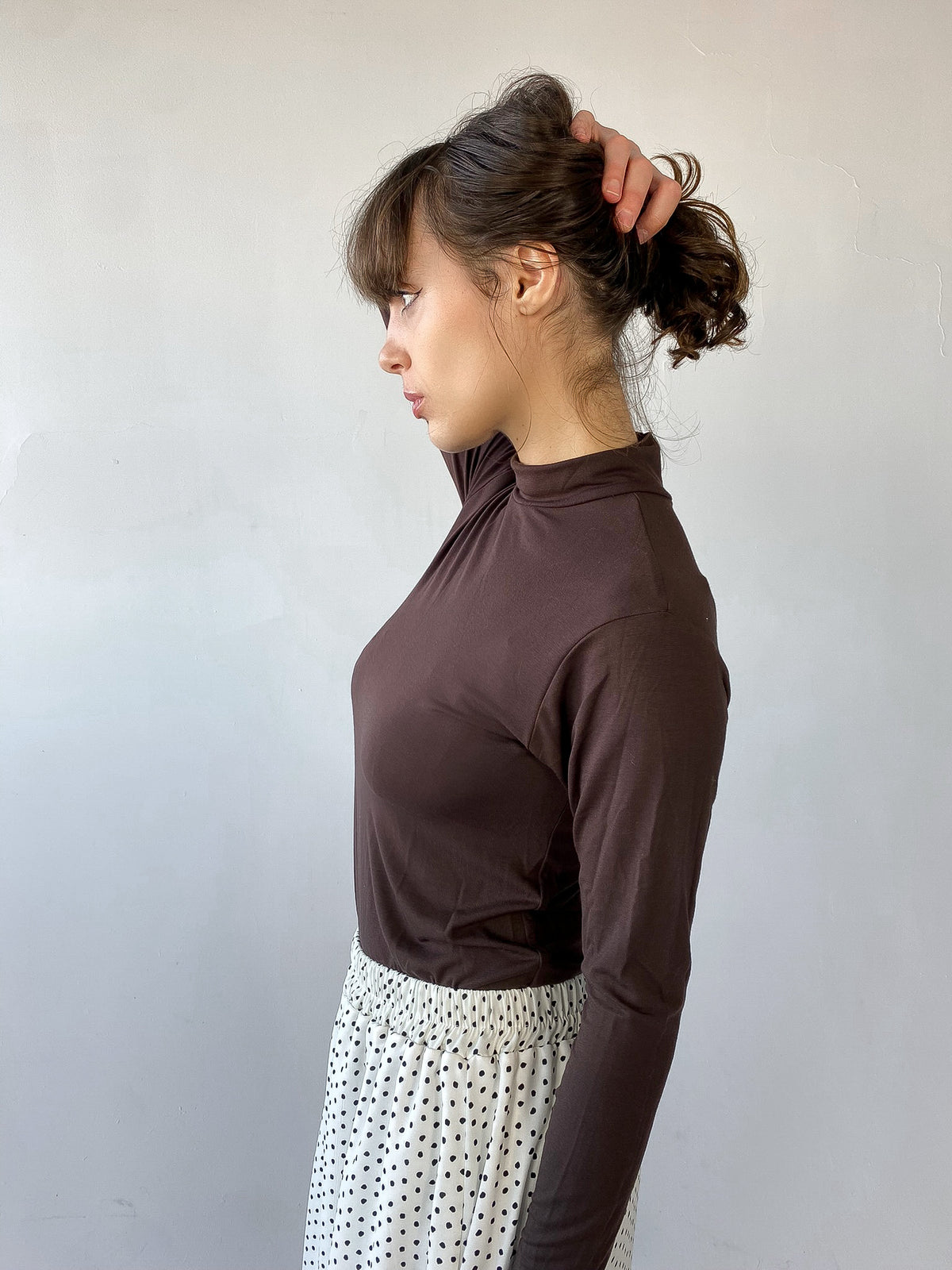 Col roulé - ZYHA BRUN