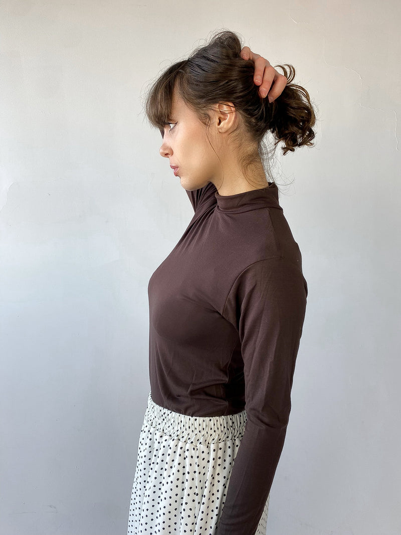 Col roulé - ZYHA BRUN