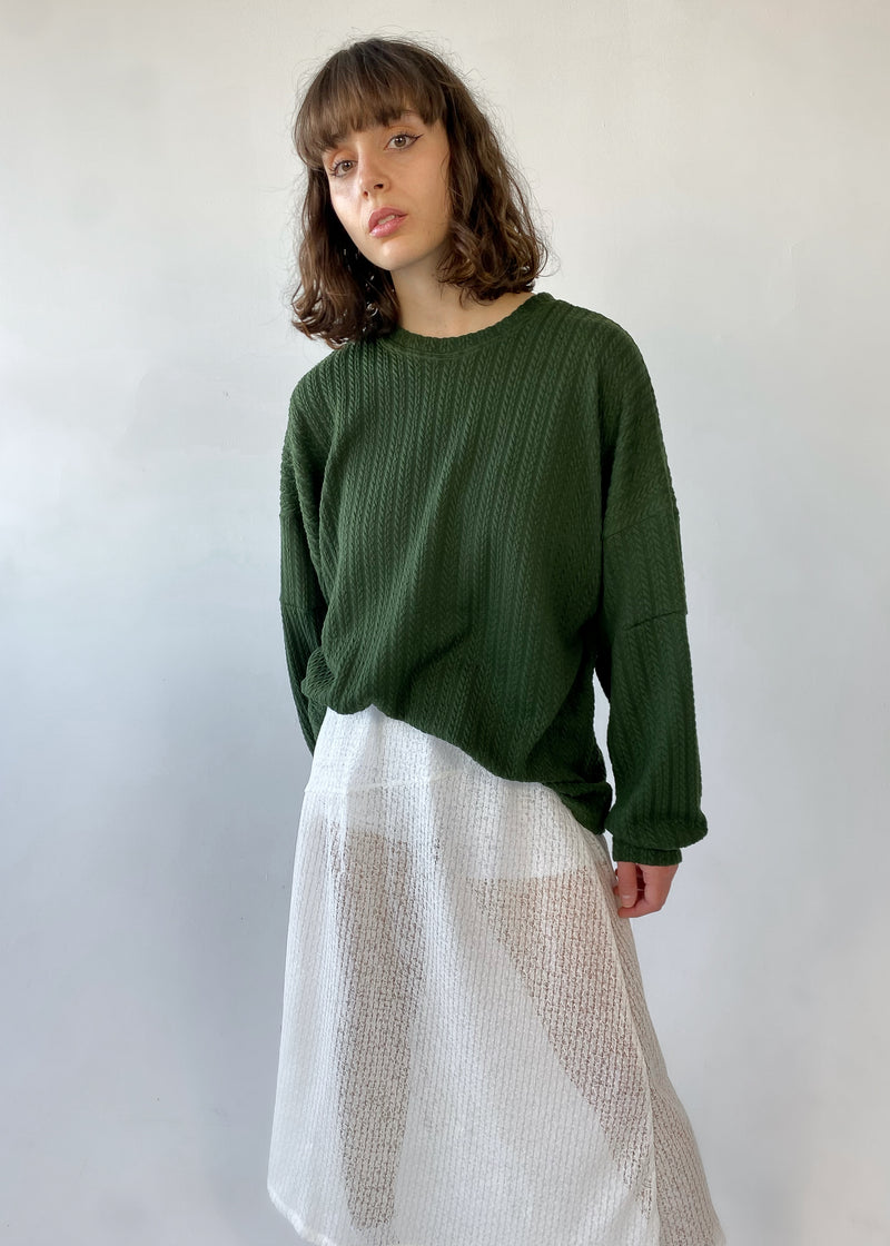 Chandail vert forêt - ARYA
