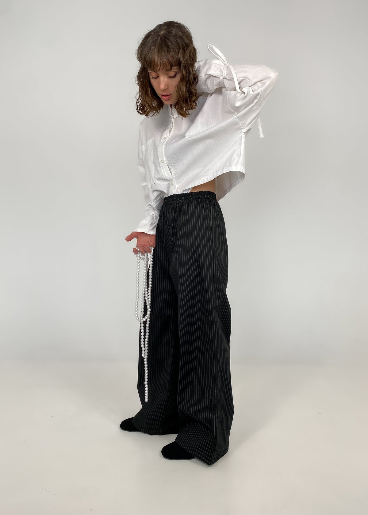 Pantalon droit ligné - FLAVYE