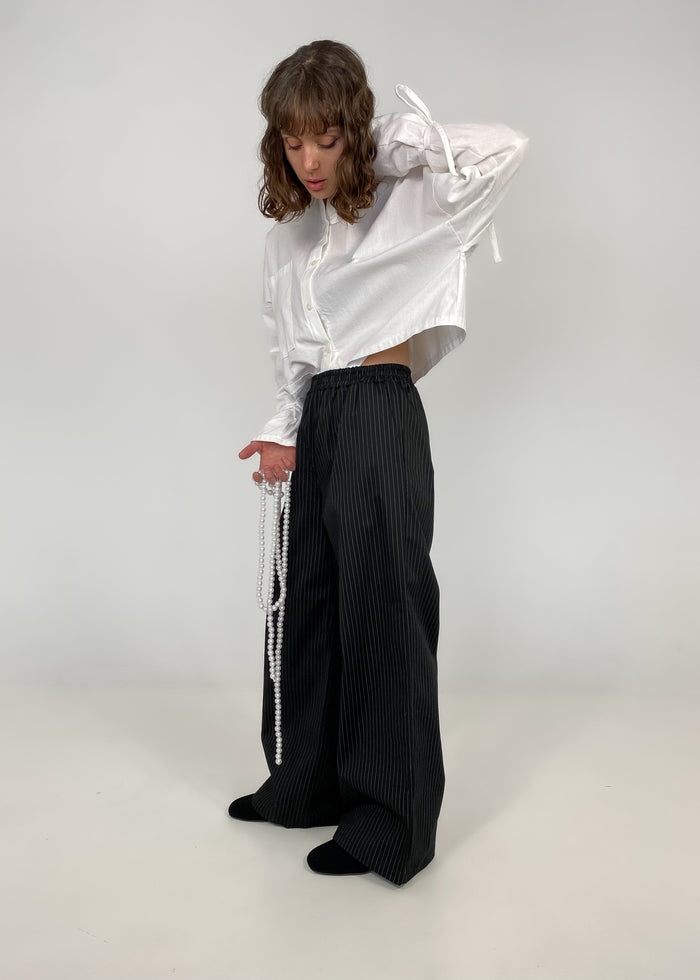 Pantalon droit ligné - FLAVYE