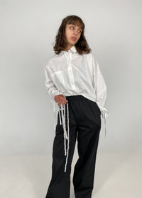 Pantalon droit ligné - FLAVYE