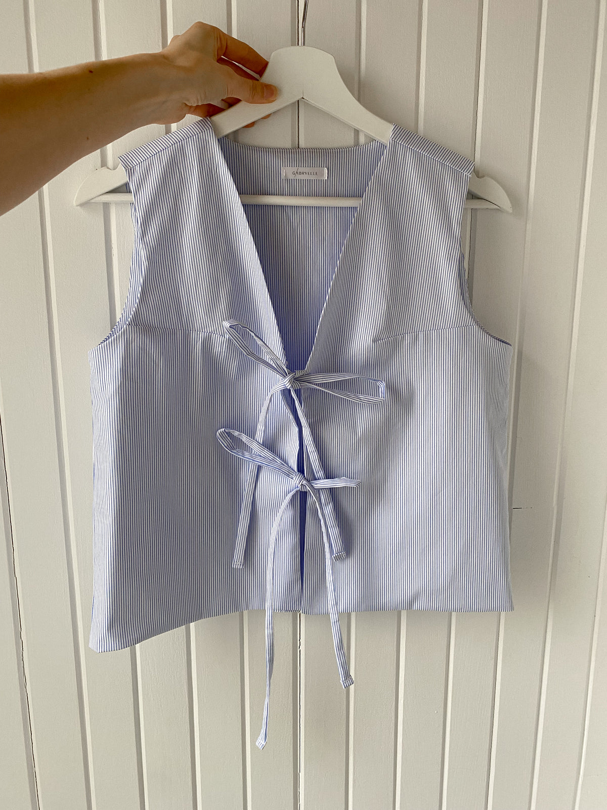 Gilet sans manches à nouer - HAMELYA