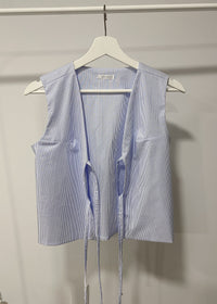 Gilet sans manches à nouer - HAMELYA