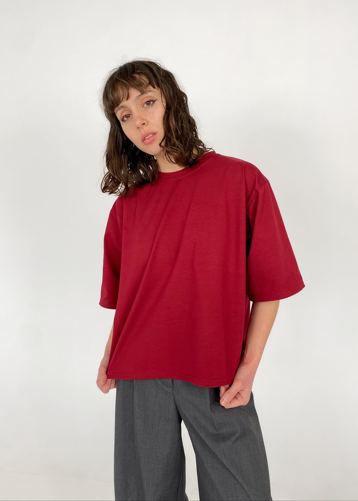 T-shirt manche 3/4 - DYANE BOURGOGNE