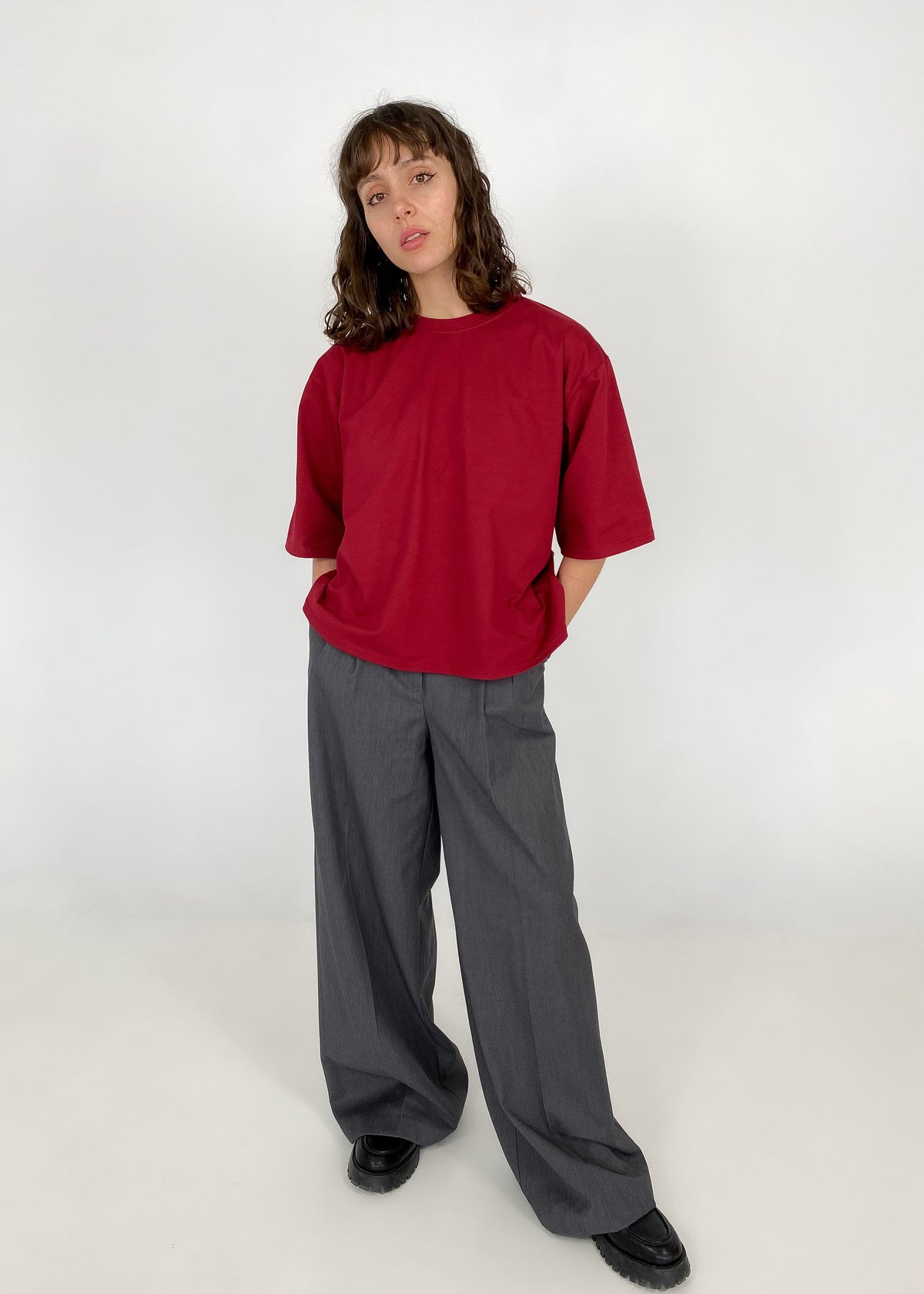 T-shirt manche 3/4 - DYANE BOURGOGNE