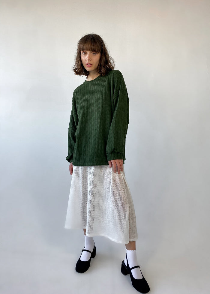 Chandail vert forêt - ARYA