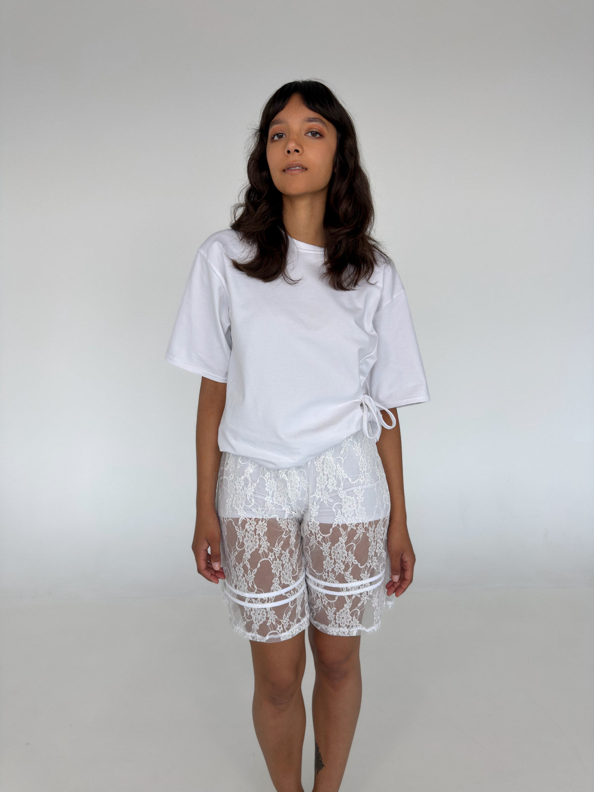 Jort dentelle blanc - LALY