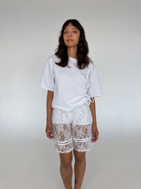 Jort dentelle blanc - LALY