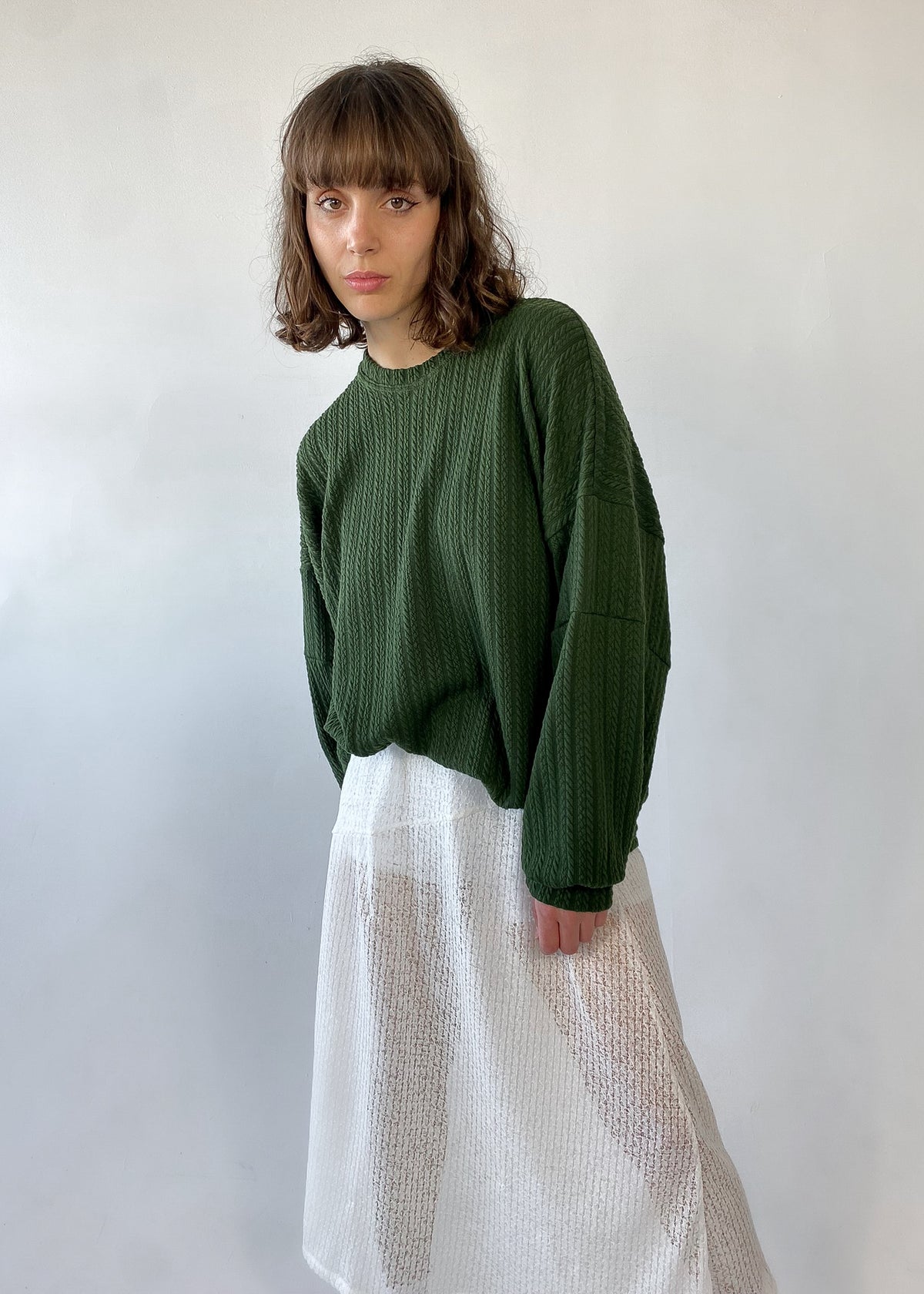 Chandail vert forêt - ARYA