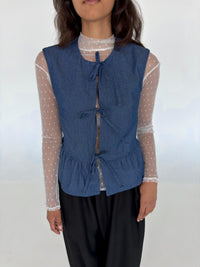 Blouse à nouer - ARYNA