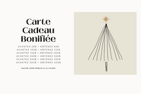 CARTE-CADEAU BONIFIÉE 🎁