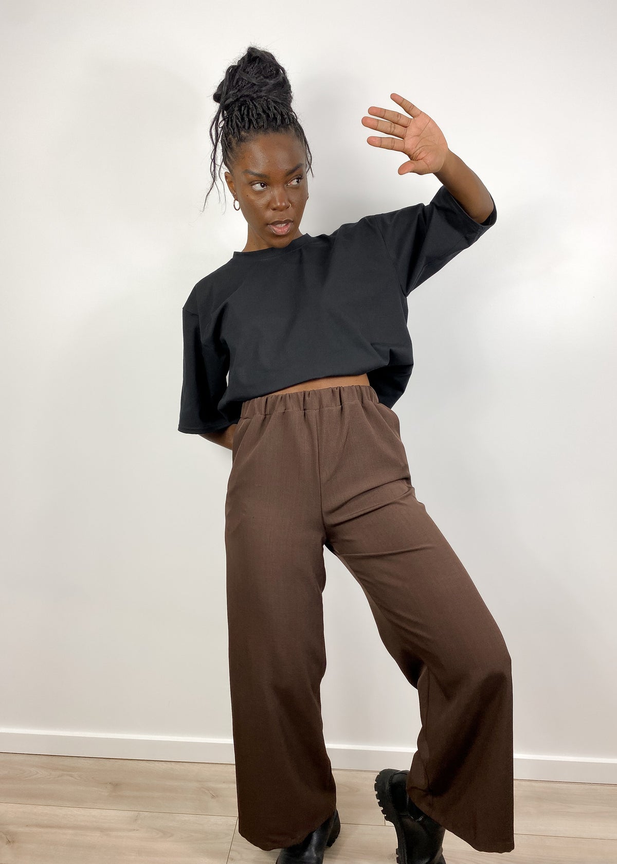 Pantalon droit - SAMY BRUN