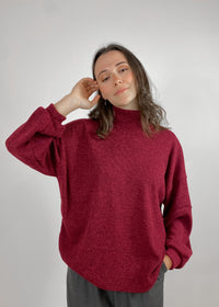 GABRYELLE DESIGNS - Burgundy sweater