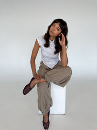 Balloon Pants - AYLINE Beige