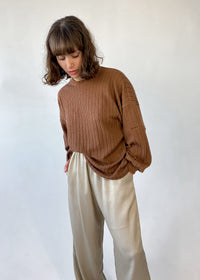 Chandail brun pâle - ARYA