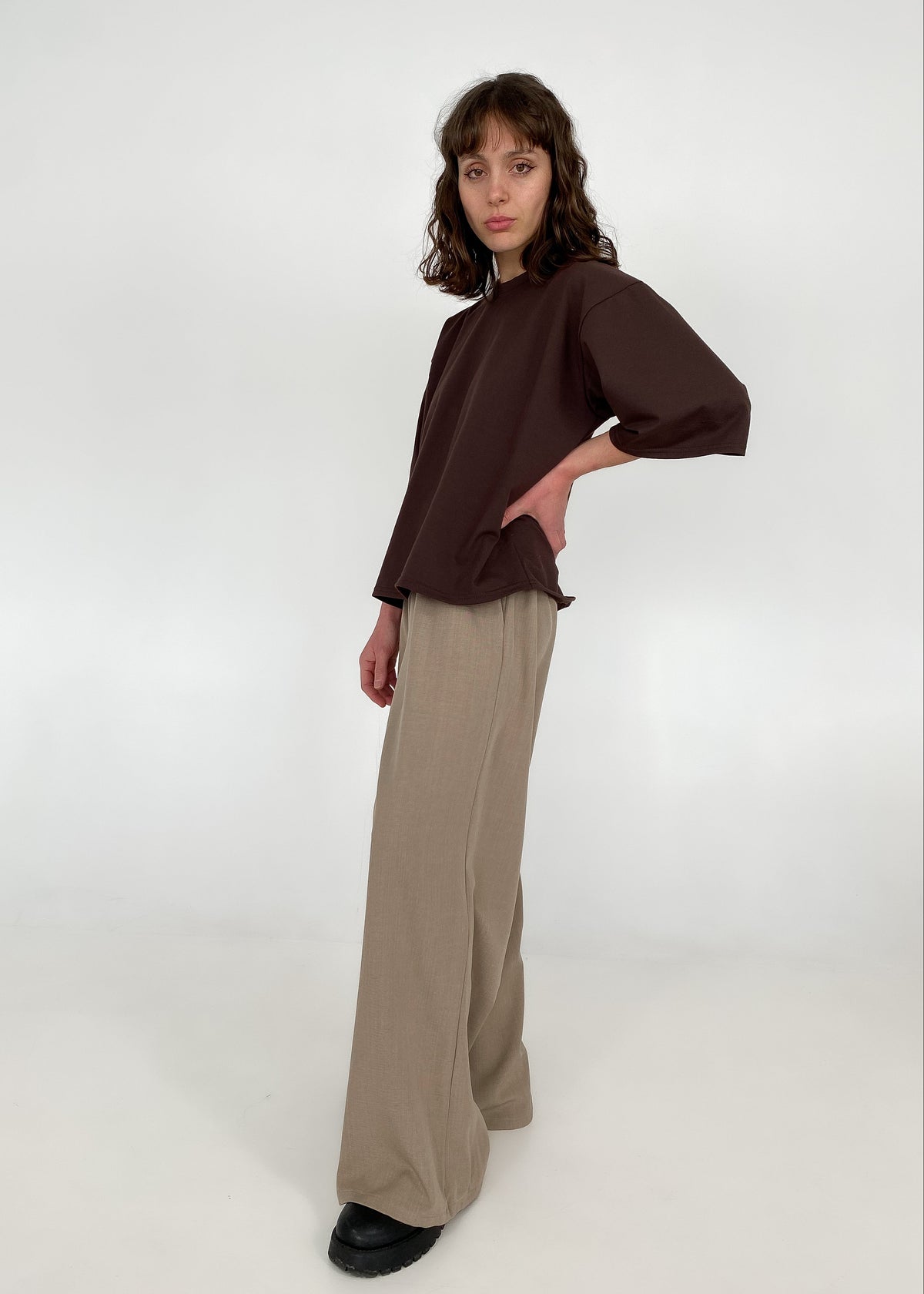 Pantalon droit - SAMY BEIGE