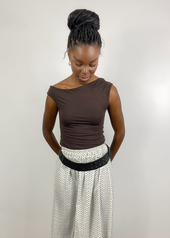 Camisole asymétrique - YELENA BRUN