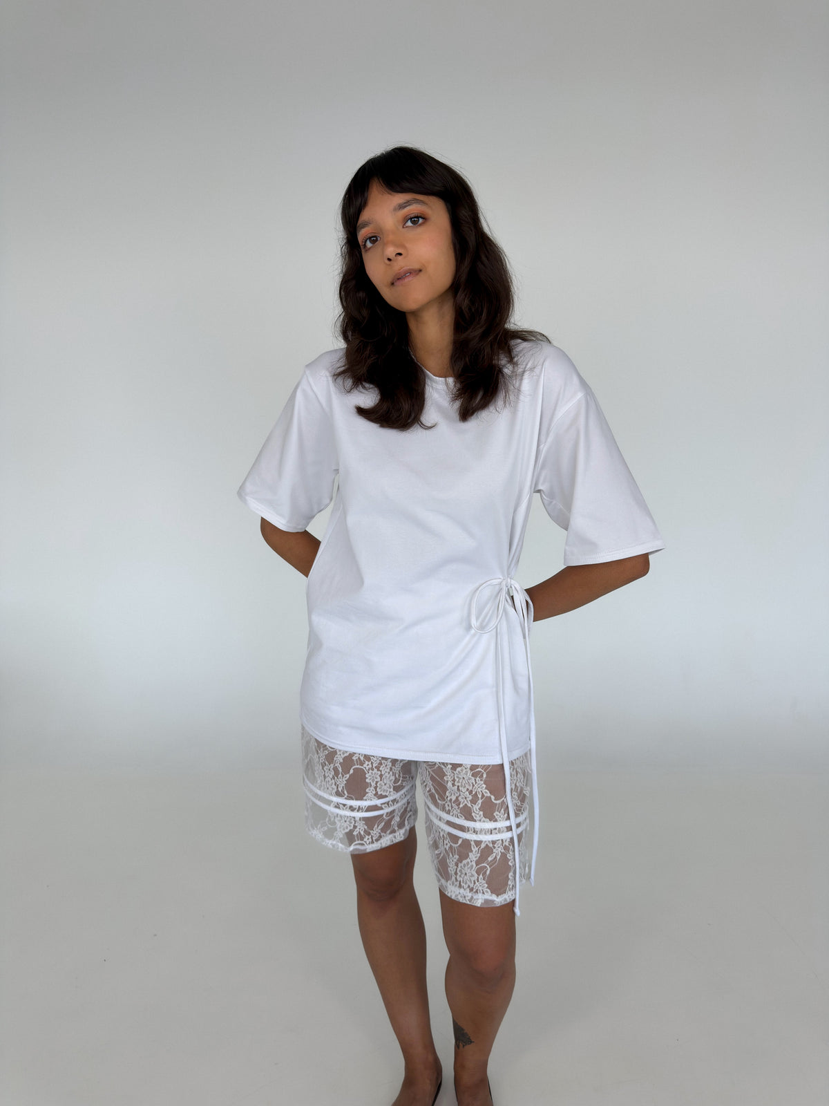 Jort dentelle blanc - LALY