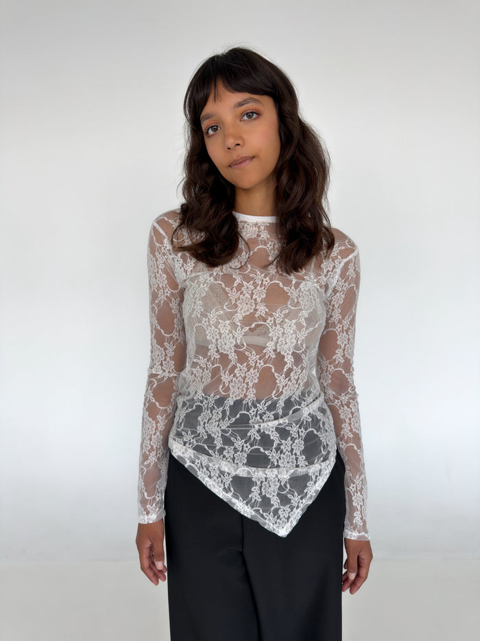 Chandail dentelle - LALY