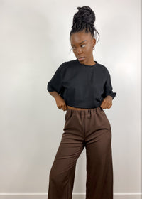 Pantalon droit - SAMY BRUN