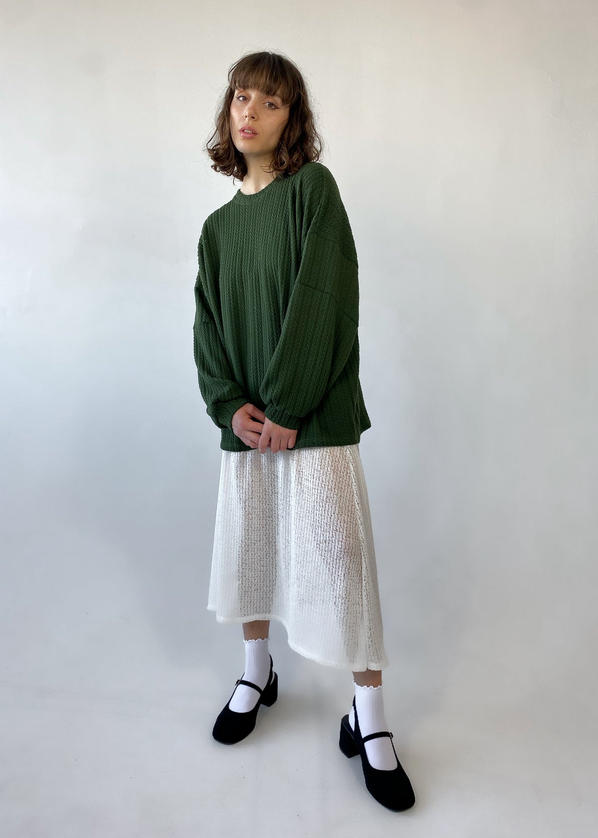 Chandail vert forêt - ARYA