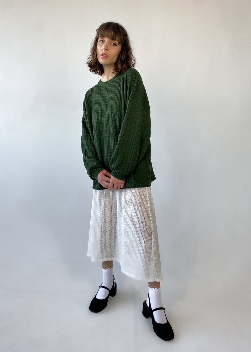 Chandail vert forêt - ARYA