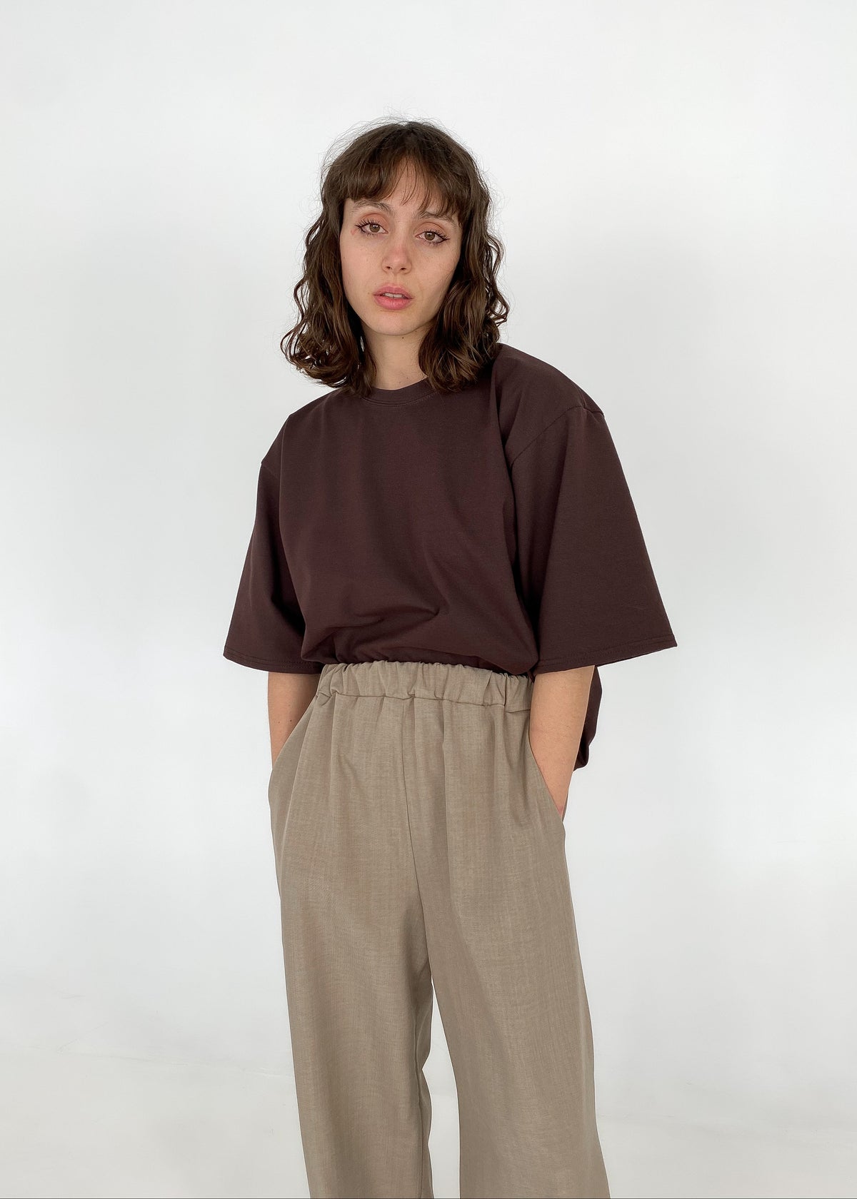 Pantalon droit - SAMY BEIGE