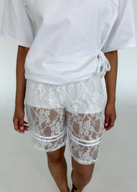 Jort dentelle blanc - LALY