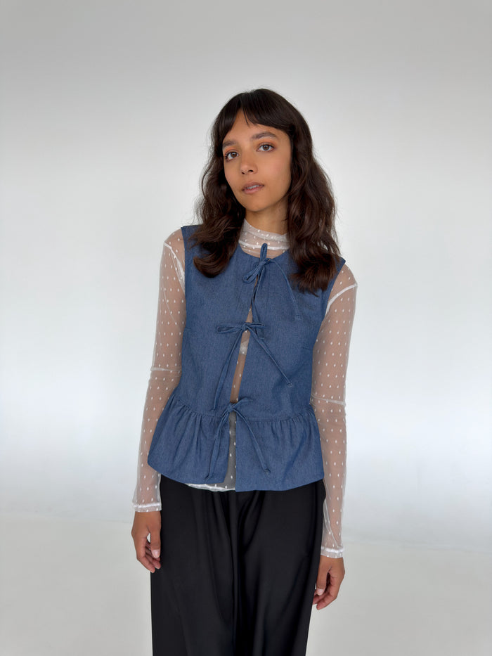 Blouse à nouer - ARYNA