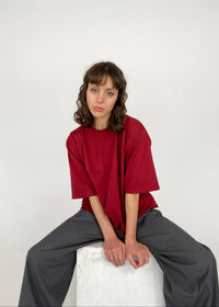 T-shirt manche 3/4 - DYANE BOURGOGNE