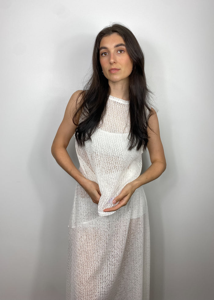 GABRYELLE DESIGNS - Gabrielle Designs - vêtements faits à Montréal - marque canadienne vêtements femmes - made in Montreal clothing - canadian women's clothing - ethical slow fashion - white lace top