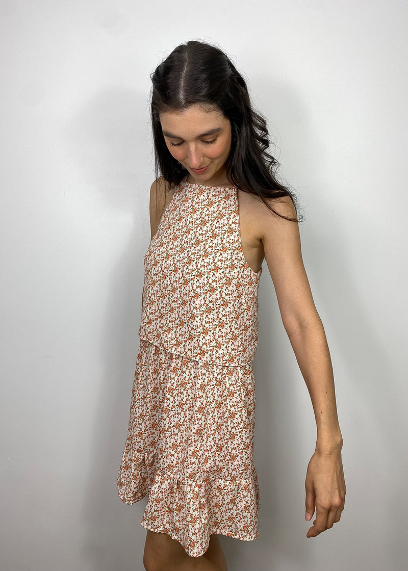 GABRYELLE DESIGNS - Gabrielle Designs - vêtements faits à Montréal - marque canadienne vêtements femmes - made in Montreal clothing - canadian women's clothing - ethical slow fashion - flower cami - flower top