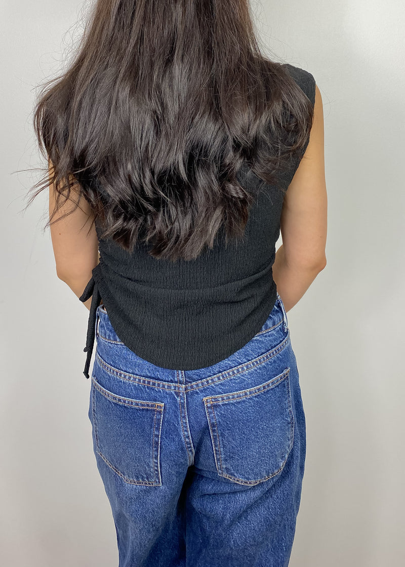 GABRYELLE DESIGNS - Gabrielle Designs - vêtements faits à Montréal - marque canadienne vêtements femmes - made in Montreal clothing - canadian women's clothing - ethical slow fashion - ruched side tee