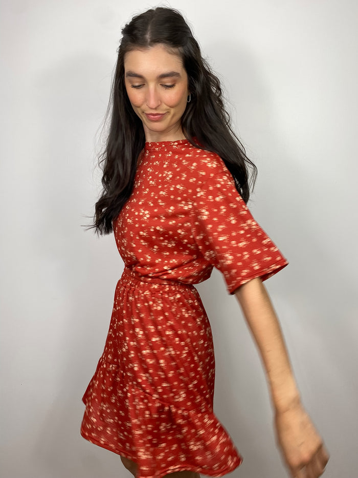 GABRYELLE DESIGNS - Gabrielle Designs - vêtements faits à Montréal - marque canadienne vêtements femmes - made in Montreal clothing - canadian women's clothing - ethical slow fashion - flower skirt - summer skirt.