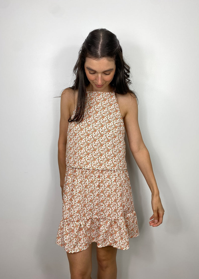 GABRYELLE DESIGNS - Gabrielle Designs - vêtements faits à Montréal - marque canadienne vêtements femmes - made in Montreal clothing - canadian women's clothing - ethical slow fashion - flower skirt